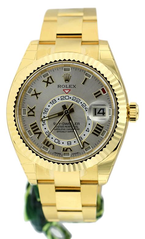 used rolex sky dweller 326938.